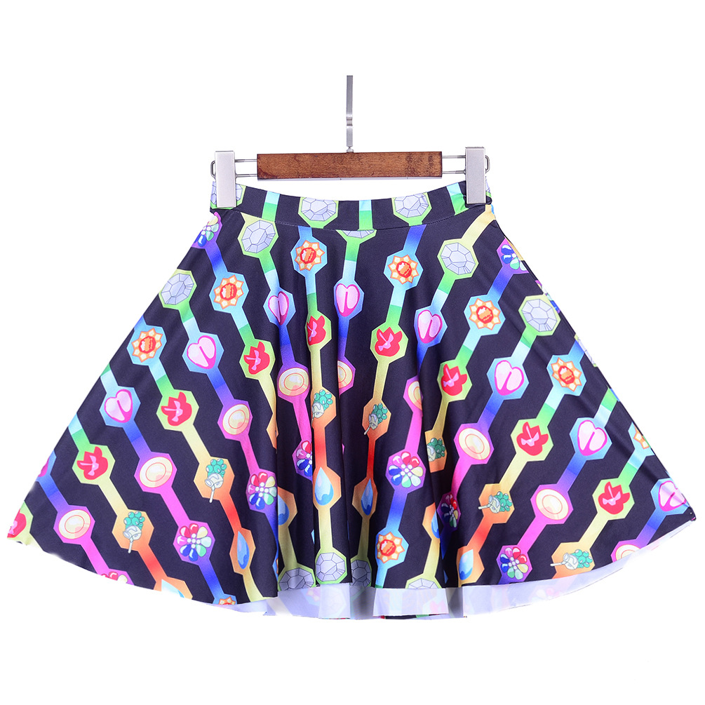 F33105 Summer Women Mini Skater Skirt Sexy Girl Cheerleader TuTu Skirt